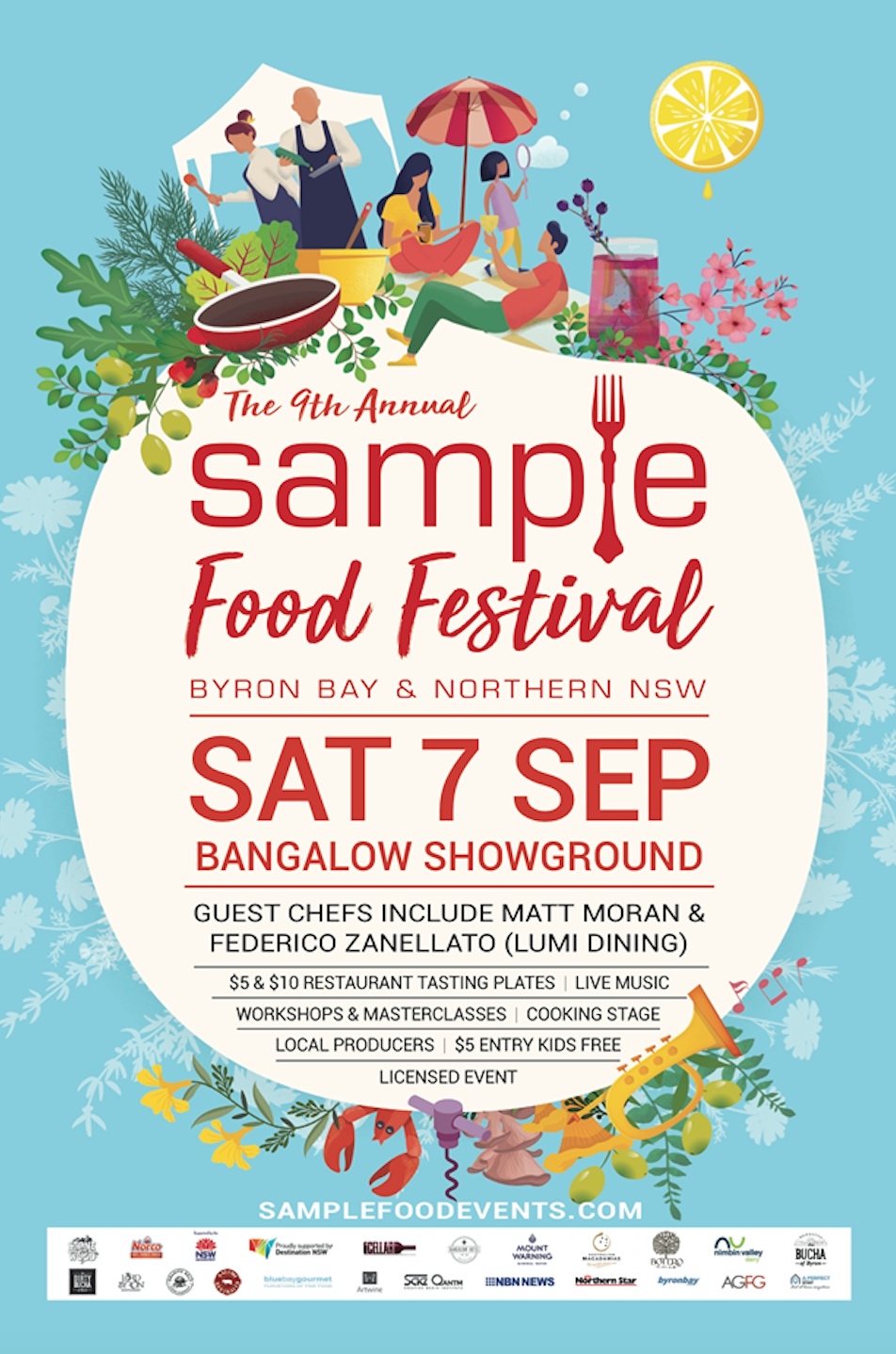 Sample Food Festival Bangalow - Sample Food Events